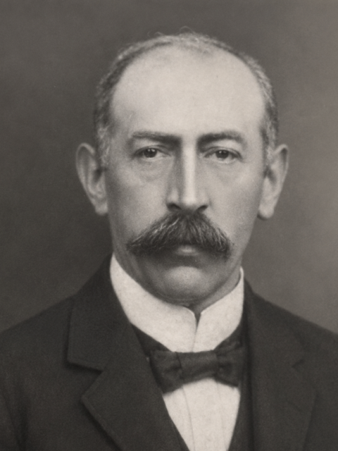 1868 1920 Burgemeester Jan Bos van Overschie en van Schiebroek (1905 1919) (foto 1911)
